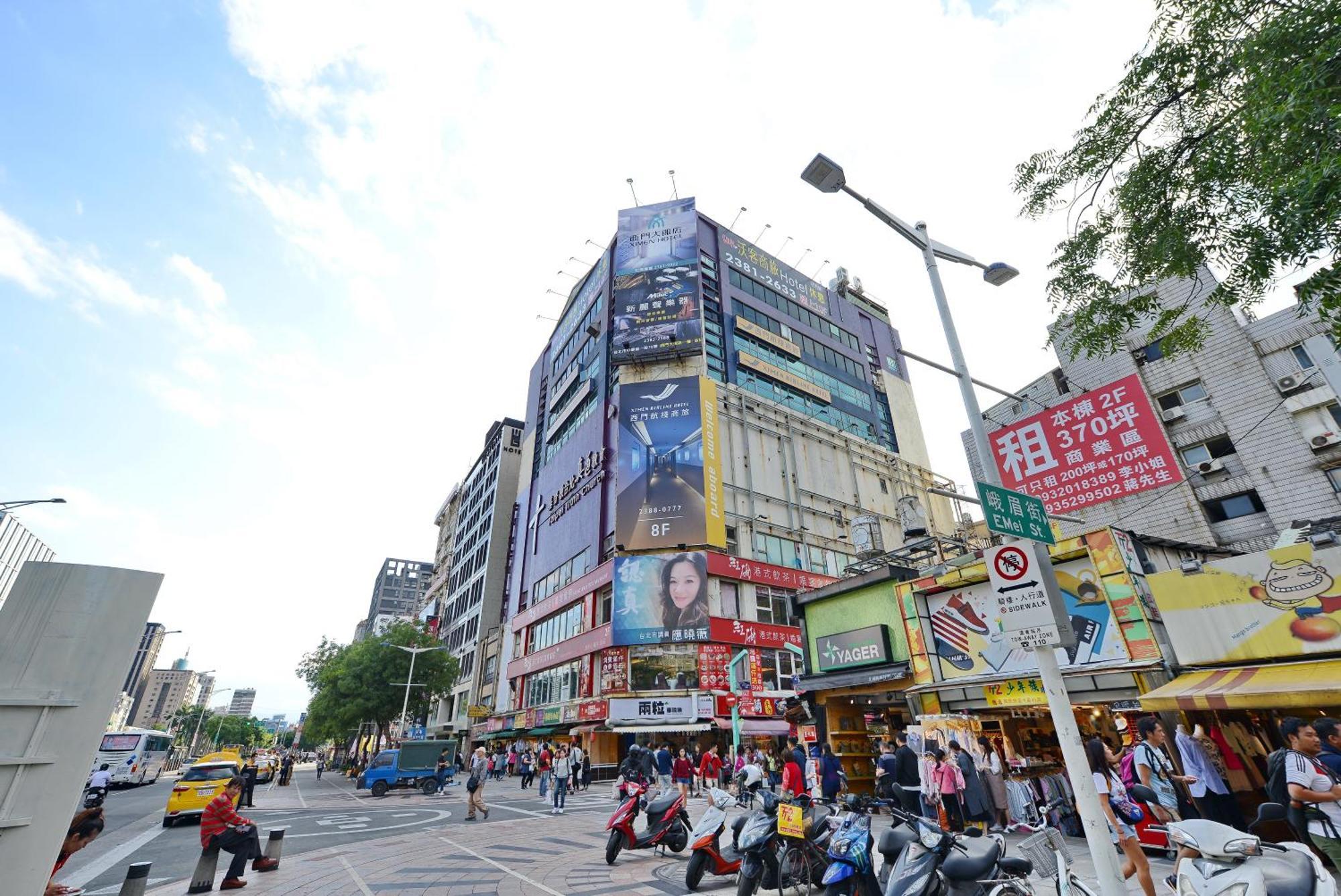 Ximen Airline Hotel Taipé Exterior foto